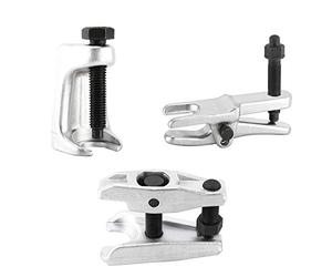 FreeTec Lot de 3 extracteurs de rotules universels, extracteur de rotule de suspension, tête de biellette de direction, extracteur de rotule de direction