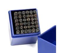 FreeTec Lot de 36 Poinçons Métal à Frapper, 3mm Lettres et Chiffres à Frapper, A-Z et 0-9 Tampon Lettres Numéro Chiffres pour Métal Bois Cuir