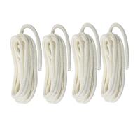 FreeTec Lot de 4 cordes d'amarrage en nylon pour bateau - Avec œillet - Diamètre : 12 mm - Longueur : 4,5 m - Blanc