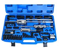 FreeTec Lot de 40 Extracteurs d’injecteurs diesel Outil avec 3 marteaux coulissants intérieurs et extérieurs pour CDI BMW Opel HDI Mercedes Toyota Renault