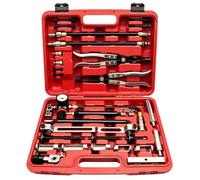 FreeTec Outil Joint de Soupape, Outils Pneumatique Joint de Queue de Soupape sans Dépose de Culasse, Compresseur Ressort Leve Soupapes à Air avec Pince pour Démonte Montage Soupapes Voiture Camions