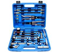 FreeTec Outils Joint de Soupape, Outil Pneumatique Joint de Queue de Soupape sans Dépose de Culasse, Compresseur Ressort Leve Soupapes à Air avec Pince pour Démonte Montage Soupapes Voiture Camions