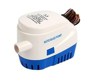 FreeTec Pompe à Eau de cale pour Bateau Automatique Submersible avec Interrupteur à Flotteur 750GPH 12V