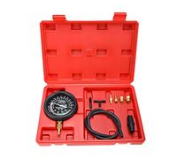 FreeTec Vacuometre Moteur, 0-10 psi Testeur Pression Carburateur, Vacuum Meter Depressiometre Auto Mano à Dépression, Testeur a Vide de Pompe à Carburant Moto Voiture