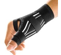 FREETOO Attelle de Pouce et Poignet Droit et Gauche pour Tendinite | Orthèse Pouce pour Arthrose, Rhizarthrose, Doigt à Ressaut, Canal Carpien, Fracture, Entorse. Ergonomique Support. Blanc XS