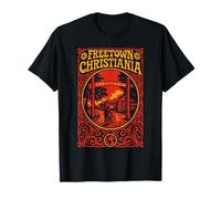 Freetown Poster de Voyage Hippie Christiania Copenhagen T-Shirt