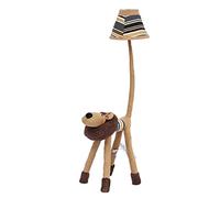 FREETT LED Lampadaire Enfant Chambre Tissu Bande Dessinée Lion Lampadaire sur Pied Mignon Animaux Lampe Sur Pied Moderne Classique Salle D'étude Chevet Protection des Yeux Lampe de Lecture