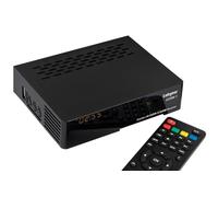 Freeview Récepteur HD Combo Récepteur Full HD Satellite & Terrestre + Port USB Programme HD Enregistreur Programme, Labgear LCOM1 Compact TV Box avec Télécommande