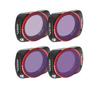 Freewell 4Pack Bright Day QuickSwap ND/PL Hybrid Filter Kit for Osmo Pocket 3 : Installation sans Effort, Couleurs éclatantes, compatibilité Gimbal