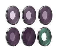 Freewell All Day ND8, ND16, ND32, ND64, ND1000, Lot de 6 filtres UV pour Objectif d'appareil Photo Compatible avec Osmo Action 3(Non Compatible avec L'ACTION 4)