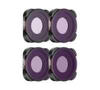 Freewell Filtres Hybrid ND/PL, compatibles avec GoPro Hero13/12/11/10/9 Black Bright Day, Pack de 4, ND4/PL, ND8/PL, ND16/PL, ND32/PL, réduction de l'éblouissement et contrôle de la lumière améliorés