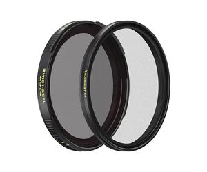 Freewell kit de Filtre d'objectif Hybride vnd1-5 Ouverture/CPL, Halo 1/4, Compatible Objectif freewell 17mm baïonnette 3.0 comme 1.33x et 1.55x déformation, Grand Angle 18mm, 1.7X Téléobjectif