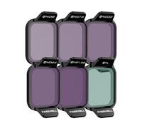 Freewell Kit de Filtre ND Standard Day pour DJI Flip Drone ND8, ND16, ND32, ND64, ND128, filtres PL pour réduction de la lumière, Couleurs améliorées et Mouvement Fluide