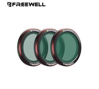 Freewell Lot de 3 filtres magnétiques compatibles pour drones DJI Neo 2, ND, UV, CPL, ND/PL, Glow Mist 1/4 filtre accessoires de photographie Everyday Filter