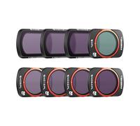 Freewell Lot de 8 filtres QuickSwap pour Osmo Pocket 4/3/Xtra Muse | ND/PL, ND, CPL Installation sans Effort, Couleurs Vives, compatibilité du cardan