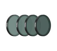 Freewell Lot de filtres ND8, ND16, ND32, ND64 pour objectif macro DJI Osmo Action 6 - Parfait pour filmer la lumière du jour