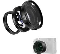 Freewell Objectif Grand Angle et Macro 2-en-1 Compatible avec Fuji X100VI/X100V - Design Polyvalent, grossissement amélioré