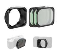 Freewell Pare-Soleil pour Ricoh GRIV - Filtres magnétiques et empilables CPL, UV et Brume avec Protection en Verre trempé