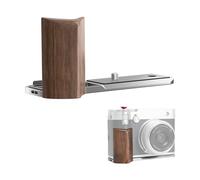 Freewell Premium Wooden L Bracket Handheld Grip with Quick Release Plate - Arca Compatible for Fuji GFX100RF(Argent)