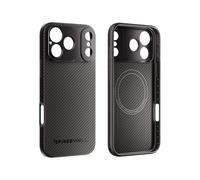 FREEWELL Pro Filmmaker Étui de Protection pour téléphone 17 Pro, Filtre magnétique et Support d'objectif 17 mm, Noir