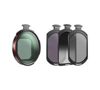 Freewell Pro Hybrid Filtre magnétique 1 à 10 arrêts variables ND/CPL avec ND32, dégradé doux 1.2, brume phosphorescente noire compatible avec coque et cage Freewell iPhone
