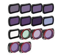 Freewell QuickSwap ND, ND/PL, CPL, Snow Mist 1/4, filtres de Pollution Lumineuse, Lot de 14 méga kit pour Osmo Pocket 3 : Installation sans Effort, liberté créative, compatibilité cardan
