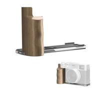 Freewell Support en L en Bois de qualité supérieure avec Plaque de dégagement Rapide - Compatible Arca pour Fuji X100VI (argenté)