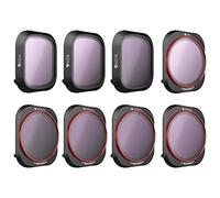Freewell Toute la journée - Série 4K - Filtres d'objectifs pour Caméra 8Pack ND4, ND8, ND16, CPL, ND8/PL, ND16/PL, ND32/PL, ND64/PL Compatibles avec Mavic 2 Pro Drone