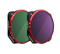 Freewell Variable ND 2-5 Stop, 6-9 Stop Pack de 2 Filtres VND Filtres pour Objectif de Caméra Compatibles avec Mavic 3/Mavic 3 Cine/Mavic 3E