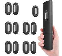 Freewindo Lot de 5 supports muraux magnétiques pour télécommande TV, support mural en silicone pour télécommande de lit, TV, ventilateur de plafond et climatiseur (noir)