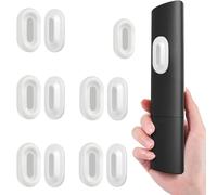 Freewindo Lot de 5 supports muraux magnétiques pour télécommande TV, support mural en silicone pour télécommande de lit, TV, ventilateur de plafond et climatiseur (blanc)