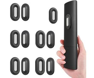 Freewindo Lot de 5 supports muraux magnétiques pour télécommande TV, support mural en silicone pour télécommande de lit, TV, ventilateur de plafond et climatiseur (noir)