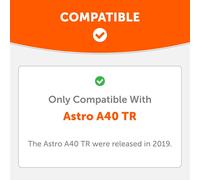 Freeze A40-Coussinets de Gel de Refroidissement de Rechange pour Astro A40 TR Uniquement,fabriqués par Wicked Cushions,durabilité,épaisseur et Isolation phonique améliorées90's Black