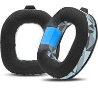 Freeze A50 - Cooling Gel Replacement Ear Pads for Astro A50 Gen 4, Gen 5 and A50X Only, Made by Wicked Cushions Geo Grey
