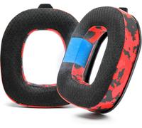 Freeze A50 - Cooling Gel Replacement Ear Pads for Astro A50 Gen 4, Gen 5 and A50X Only, Made by Wicked Cushions Red Camo