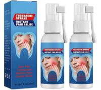Freeze-ache Rapid Relief Dental Spray,Teeth Treatment Relief Toothache Muscle Pain Sprays Remedies Teeth,Pain Relief Spray for Teeth Treatment Relief Toothache Muscle Pain (2pcs)