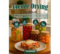 Freeze Drying Cookbook: Easy Nutritious Recipes Tips & Guides for Home Preservation, Emergency Meals, Camping Kits, DIY Pantry, Pet Treats, Herbs Preppers' Essentials | Shelf Life & Nutrient Retention