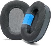 Freeze Inzone-Oreillettes de Remplacement en Gel de Refroidissement pour Casque Sony Inzone H9 & H7 par Wicked Cushions-Améliore Le Confort,la durabilité et l'épaisseurBlack