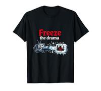 Freeze The Drama Thermostat CVC Humour Graphic T-Shirt
