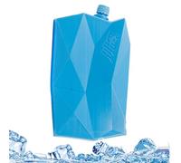 Freezer Block - Reusable Ice Pack Cooler | Ice Packs for Lunch Boxes | Portable Ice Crystal Box for Air Conditioner Fan Lunch Drinks Food for Fishing Beach Picnic School Travel Camping