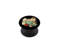 Freezer Bowl Club Dessert Glacé Cuisine Baies PopSockets PopGrip Adhésif