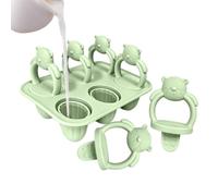 Freezer Ice Mold | Bear-Shaped Reusable Silicone Tool | Teething Ice Lolly Making Mold | For Chocolate Mousse Breast Milk Fruit Puree Cheese Beginners Professionals Mother