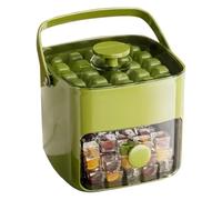 Freezer Ice Trays,Chilling Cube Maker Mold With Handle - Press-type Design Easy Release Ice Making Aid For Daily Life Kitchen Gathering Picnic Camping