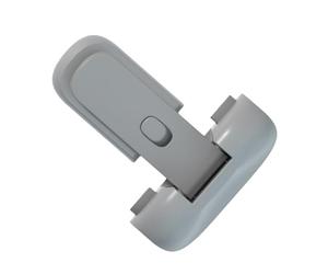 Freezer Lock, Adhesive Door Latch, Child Safety Design, Strong Locking Mechanism, Easy Tool- Install, Tamper Resistant Build, Peace of Mind, Perfect for Refrigerator, Freezer, 9.8×7.6×2cm