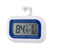Freezer Temperature Gauge,Max Min Record Magnetic Large LCD Display | Home Restaurant Fridge Temperature Gauge,Kitchen Dining Room