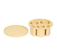 Freezer Trays, Silicone Ice Mold, Lid Covered Easy Release, Sturdy Tray Construction, Ice Maker for Kitchen, Bar, Cocktails, Whiskey, Vodka, Cold Drinks, Beverage Prep, Party Use