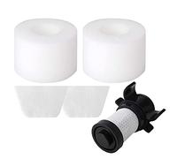 Frefgikty 1Hepa et 2 filtres en mousse pour aspirateur IF200UKT IF250UKT Pièces détachées