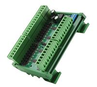 Frefgikty 32 Ch PNP Entrée numérique isolée RS485 Modbus Rtu Contrôleur DC 12 V 24 V PLC Commutateur Quantité Carte d'acquisition (avec boîtier)