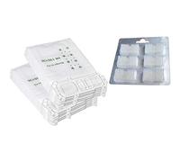 Frefgikty Accessoires de nettoyage pour aspirateur VK135 VK136 10 à poussière + 1 désodorisants