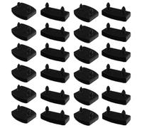 Frefgikty Lot de 24 caches de lattes de lit en plastique 55 mm x 9 mm - Accessoires de support pour maintenir la fixation de lattes en bois